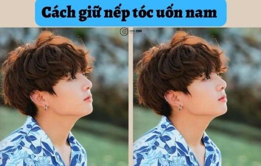 Chăm Sóc Tóc Uốn Cho Nam: Bí Quyết Đơn Giản và Hiệu Quả 13 - giu nep toc uon cho nam