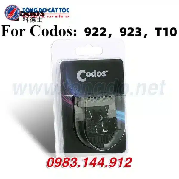 Lưỡi Tông Đơ Codos T10, CHC 922, CHC 923: Sự Lựa Chọn Đáng Tin Cậy cho Kiểu Tóc Hoàn Hảo 5 - luoi codos T10.2