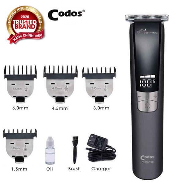 Tông đơ chấn viền cạo sát Codos 339 chính hãng: Vẽ đường nét hoàn hảo cho mái tóc 49 - tong do codos 339 2