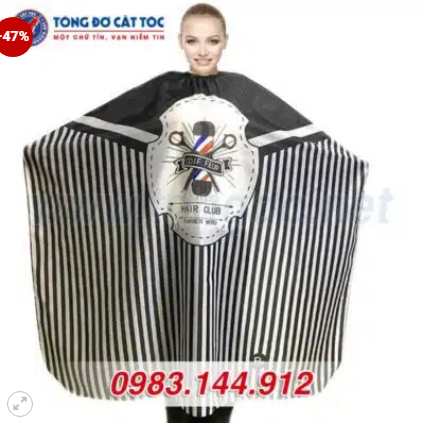 Áo Choàng Cắt Tóc Giá Rẻ: Lựa Chọn Hoàn Hảo Cho Salon Của Bạn 18 - ao choang cat tocc