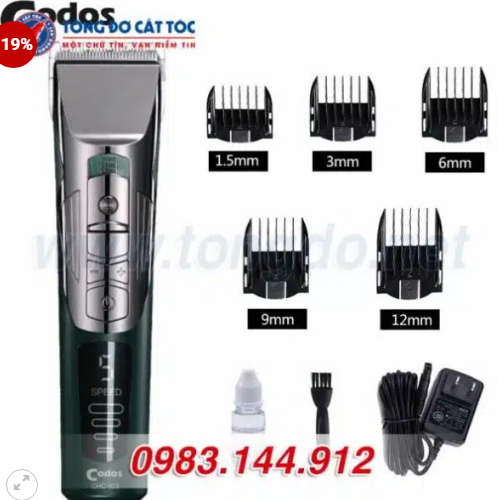 Tông Đơ Cắt Tóc Codos CHC 923 - Sự Lựa Chọn Hiện Đại Cho Mọi Salon 1 - codos CHC 923