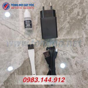 Tông đơ cắt tóc Kemei KM-1858 (10W - 6H) 19 Tông đơ cắt tóc Kemei KM-1858 (10W - 6H) 18 - KM 1858 6