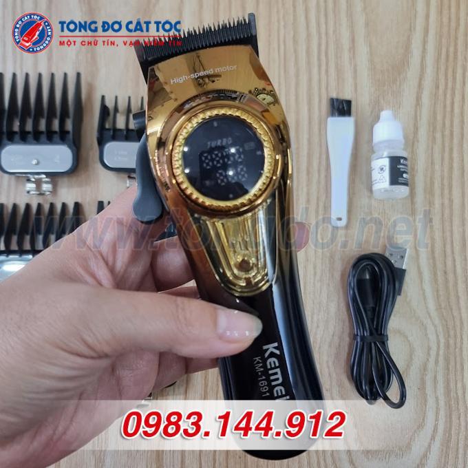 KM1691-4 Tông đơ cắt tóc Kemei KM-1691 (10W 4H) 5 - KM1691 4