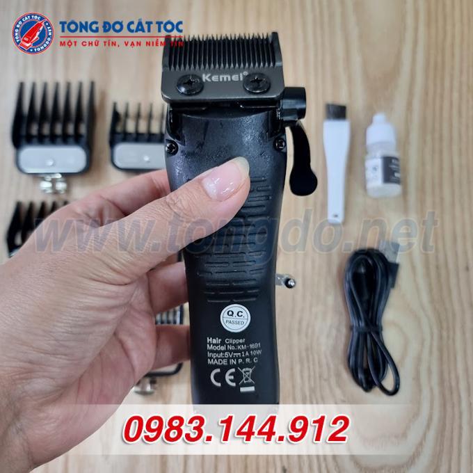 KM1691-5 Tông đơ cắt tóc Kemei KM-1691 (10W 4H) 6 - KM1691 5