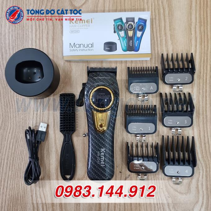 KM2242-7 Tông đơ cắt tóc Kemei KM-2242 (10W 4H) 1 - KM2242 7