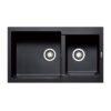 Chậu rửa bát Hafele HS G8650 565.83.351 2 kích thước của Chậu rửa chén bát Hafele HS G8650 565.83.351