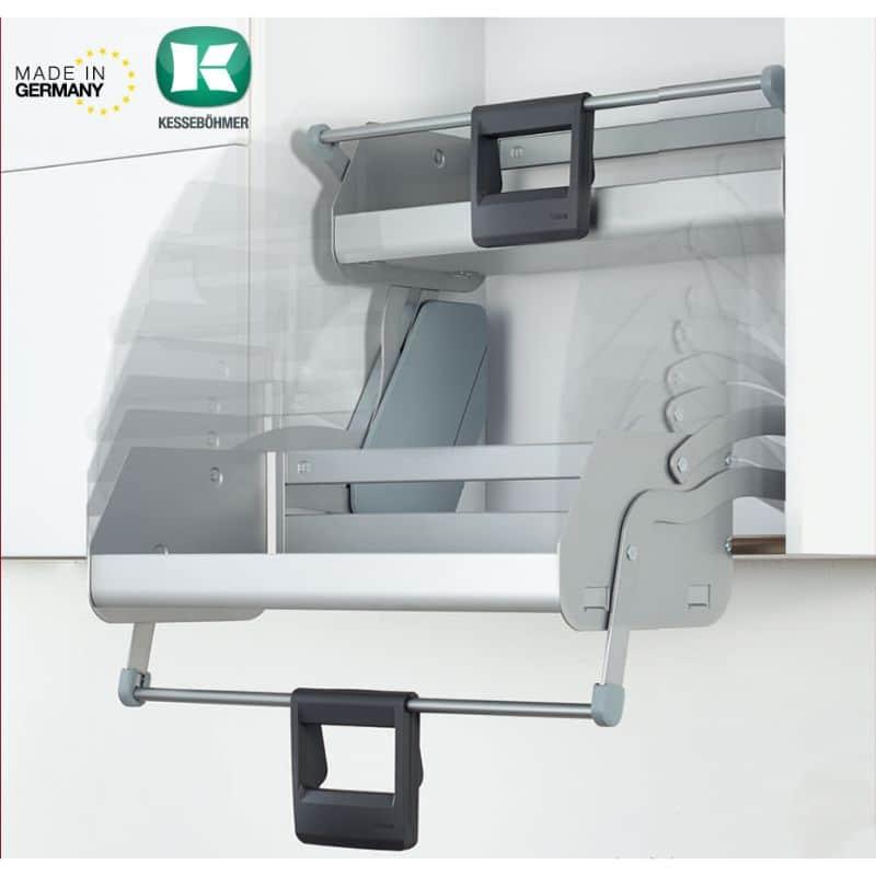 Ảnh kệ nâng hạ cho tủ bếp rộng 900mm, 1 khay, Hafele 504.68.915 Ảnh kệ nâng hạ cho tủ bếp rộng 900mm, 1 khay, Hafele 504.68.915