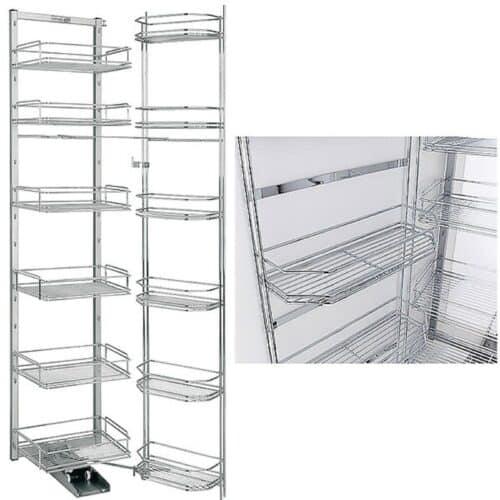 Ảnh rổ kéo 6 tầng Wire basket, rộng 600mm Hafele 545.94.142