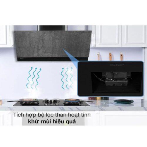 Máy hút mùi gắn tường mặt kính vân Hafele HH-WVS90A 533.86.003 8 Máy hút mùi gắn tường mặt kính vân Hafele HH-WVS90A 533.86.003