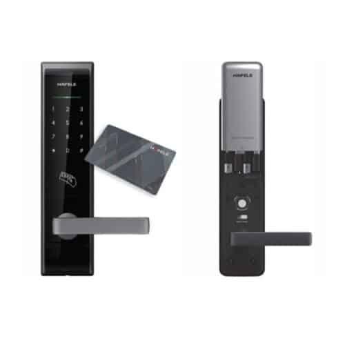 Ảnh thực tế Khóa điện tử Hafele EL8000 912.05.367 màu bạc
