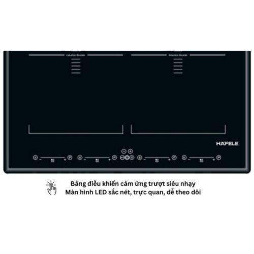 Bếp từ Hafele 4 vùng nấu HC F604A 537.09.502 lắp âm 3 Bảng điều khiển bếp từ Hafele 4 vùng nấu HC F604A 537.09.502 lắp âm