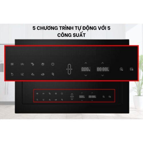 Lò nướng kết hợp vi sóng Hafele HMO-6T28A 538.31.390 4 Bảng điều khiển Hafele HMO-6T28A 538.31.390