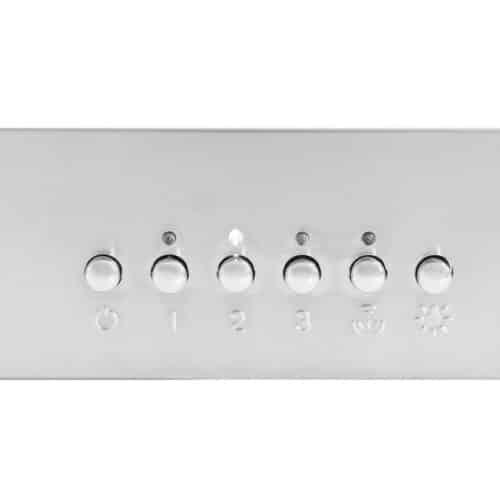Máy hút mùi đảo 90cm Hafele Smeg KI90XE 536.84.628 5 Bảng điều khiển Máy hút mùi đảo 90cm Hafele Smeg KI90XE 536.84.628