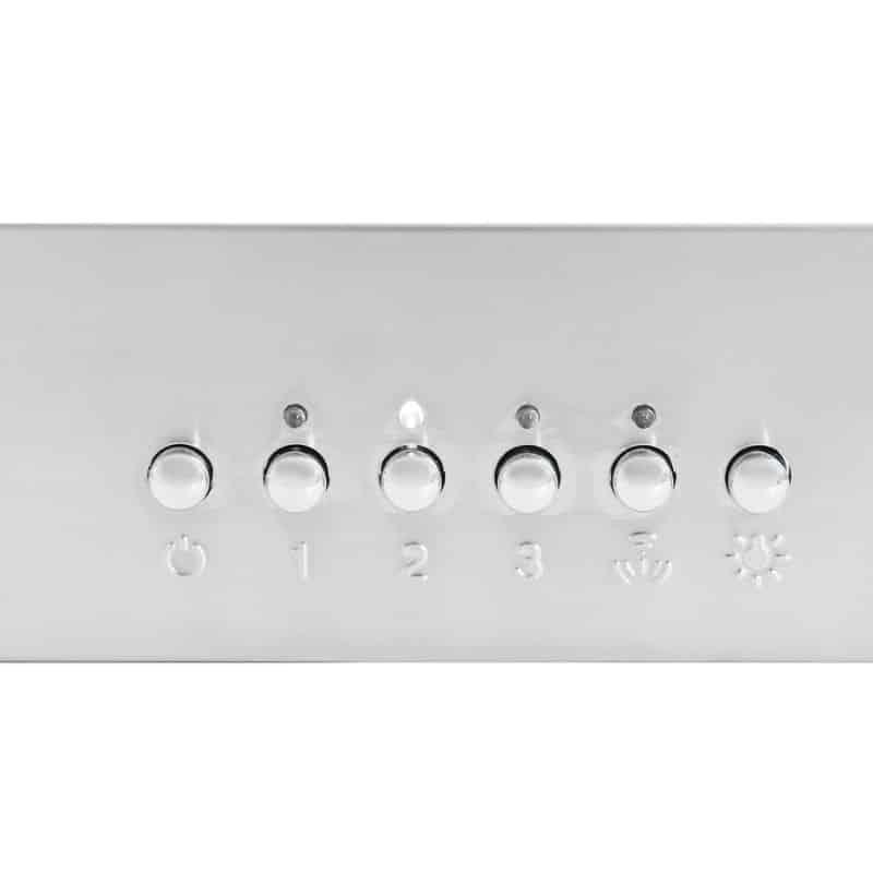 Bảng điều khiển Máy hút mùi đảo 90cm Hafele Smeg KI90XE 536.84.628 Bảng điều khiển Máy hút mùi đảo 90cm Hafele Smeg KI90XE 536.84.628