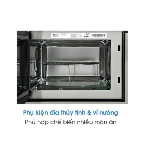 Lò vi sóng Hafele HM-B38D 538.31.200 kết hợp nướng 3 Bên trong lò vi sóng kết hợp nướng Hafele HM-B38D 538.31.200