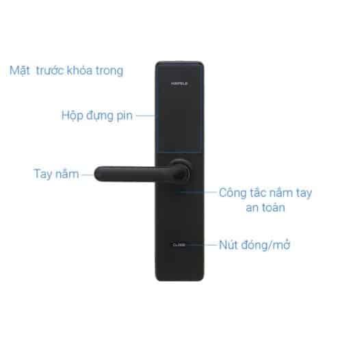 Khóa điện tử Hafele DL7600 912.20.230 4 Cấu tạo Khóa điện tử Hafele DL7600 912.20.230