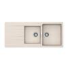 Chậu rửa bát Hafele Galba HS-GDD11650 570.35.470 1 Chậu đá Hafele Galba HS-GDD11650 570.35.470