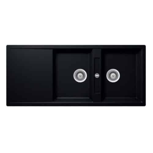 Chậu rửa bát đá Hafele HS20-GKD2S80 570.33.330