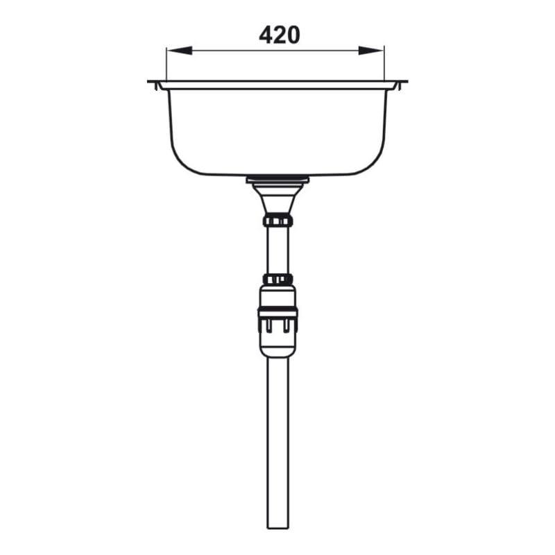 thông số kỹ thuật của Chậu rửa chén bát Hafele Claudius HS-SD12050 567.20.513 thông số kỹ thuật của Chậu rửa chén bát Hafele Claudius HS-SD12050 567.20.513