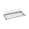 Khay up chén đĩa Hafele 544.01.307 đen, 564x263mm