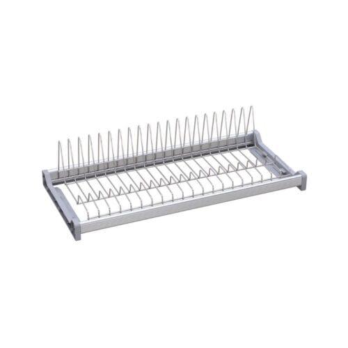 Khay up chén đĩa Hafele 544.01.309 đen, 864X263mm