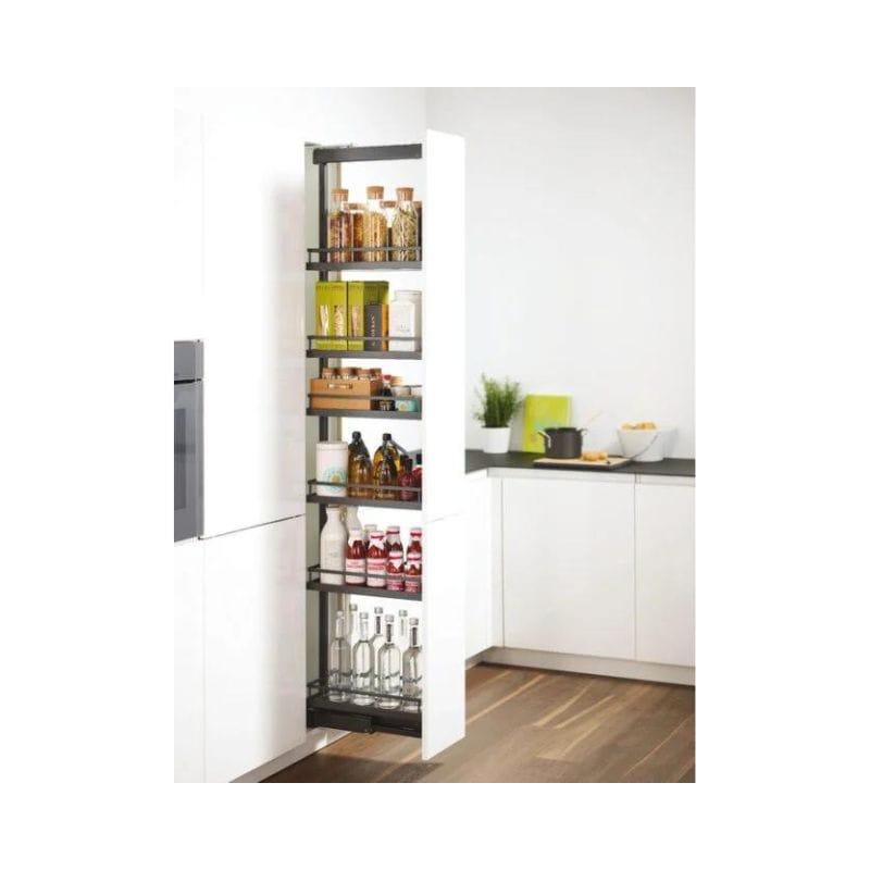 Bộ kệ tủ 6 tầng DISPENSA 90 ARENA 400mm Hafele 546.54.541 Bộ kệ tủ 6 tầng DISPENSA 90 ARENA 400mm Hafele 546.54.541
