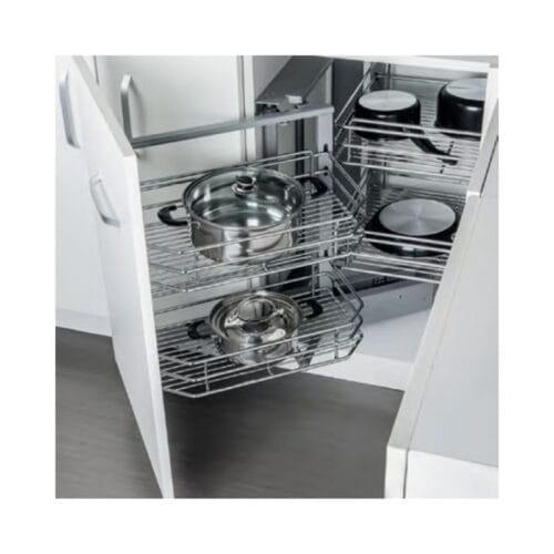 Bộ tủ góc gắn cánh trước, mở trái CLEARANCE Hafele 548.21.012