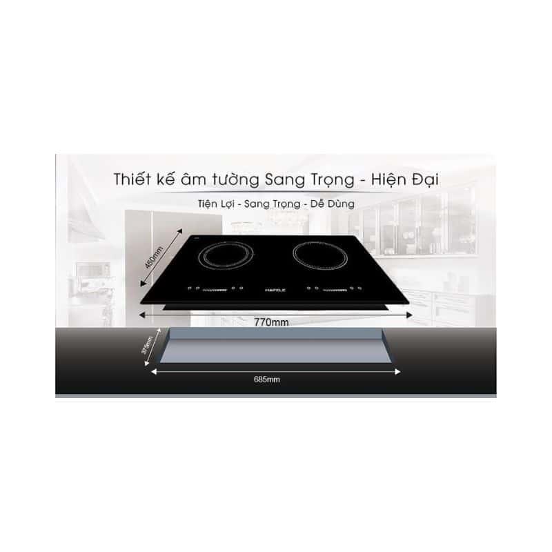Lắp đặt bếp từ đôi kết hợp hồng ngoại Hafele HC-M772C 536.61.565 Lắp đặt bếp từ đôi kết hợp hồng ngoại Hafele HC-M772C 536.61.565