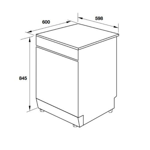 Hình ảnh 3d Halefe HDW-F60G 535.29.590