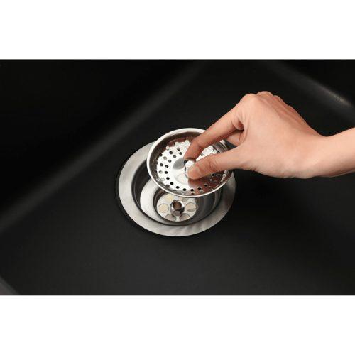 Chậu rửa bát đá 1 hố Hafele HS20-GED1S60 570.32.330 màu đen 7 Khay thoát nước Chậu rửa bát đá 1 hố Hafele HS20-GED1S60 570.32.330 màu đen