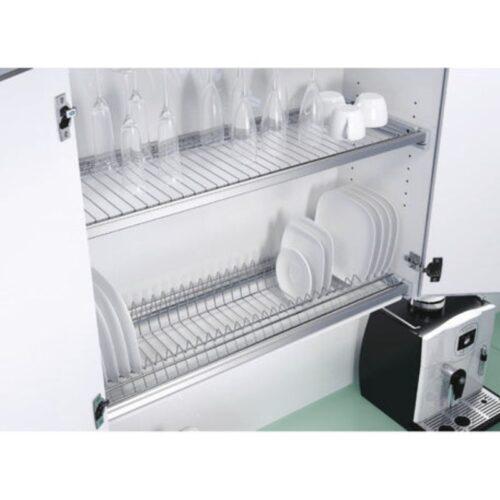 Khay up chén đĩa Hafele 544.01.029 inox
