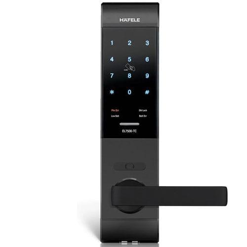 Khóa cửa điện tử Häfele EL7500 912.05.717 màu xám