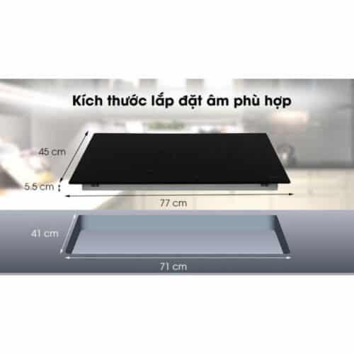 Bếp hồng ngoại Hafele HC-R772D 536.61.685 8 Lắp đặt Bếp điện Hafele HC-R772D 536.61.685