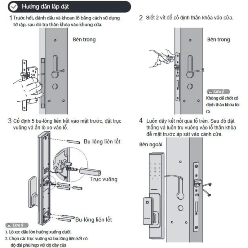 Lắp đặt Khóa điện tử Hafele PP8101 912.20.261 Lắp đặt Khóa điện tử Hafele PP8101 912.20.261