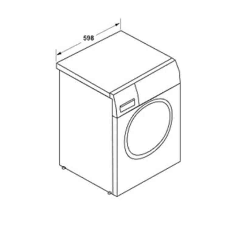 Kích thước máy giặt kết hợp sấy cửa trước Hafele WDI14C7-2 536.94.160 Kích thước máy giặt kết hợp sấy cửa trước Hafele WDI14C7-2 536.94.160
