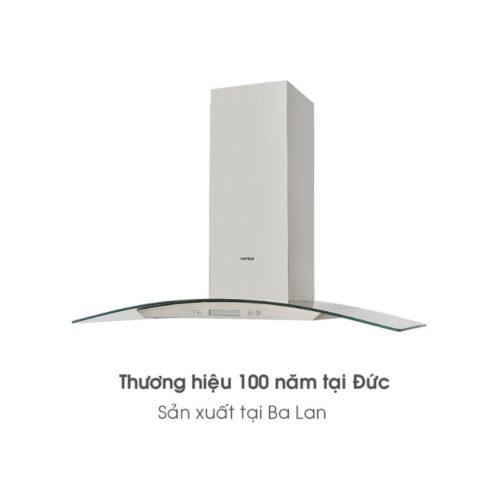 Máy hút khử mùi kính cong Hafele HH WG90B 539.81.185