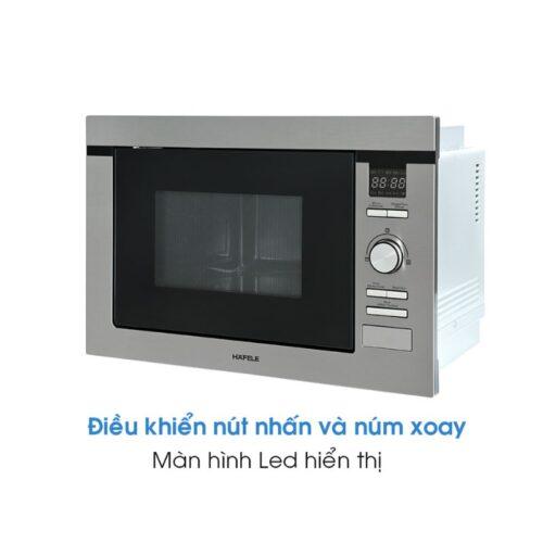 Lò vi sóng Hafele HM-B38D 538.31.200 kết hợp nướng 4 Nút điều khiển lò vi sóng kết hợp nướng Hafele HM-B38D 538.31.200
