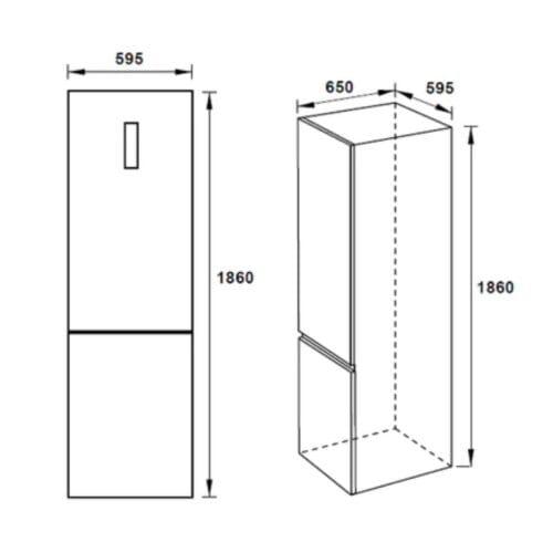 Tủ lạnh đơn ngăn đá dưới Hafele H-BF234 534.14.230 6 Tủ lạnh đơn ngăn đá dưới Hafele H-BF234 534.14.230 (2)