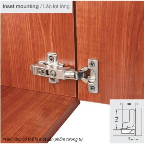 Bản lề Metalla SM 95 độ mini Hafele 311.04.442 3 Ảnh thực tế bản lề Metalla SM 95 độ mini Hafele 311.04.442