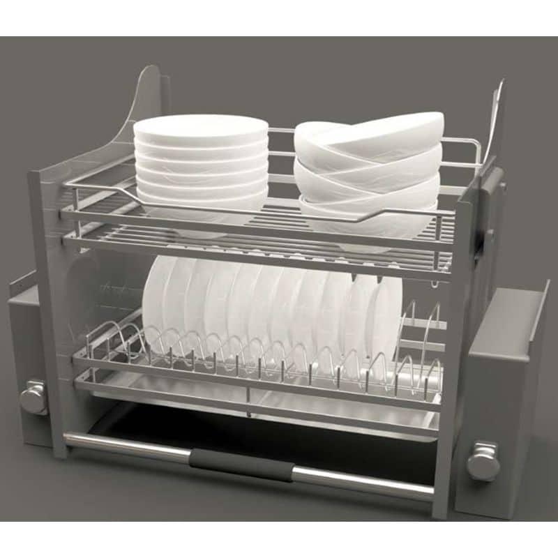 Ảnh thực tế rổ chén đĩa di động lướt dẹt LENTO Cucina 504.76.218 mạ chrome Ảnh thực tế rổ chén đĩa di động lướt dẹt LENTO Cucina 504.76.218 mạ chrome
