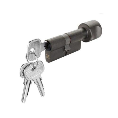 Ảnh thực tế ruột khóa 1 đầu chìa 1 đầu vặn Hafele 916.08.427