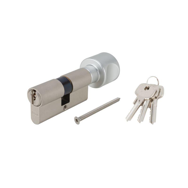 Ảnh thực tế ruột khóa 1 đầu chìa 1 đầu vặn Hafele 916.08.516, 101mm Đồng thau Ảnh thực tế ruột khóa 1 đầu chìa 1 đầu vặn Hafele 916.08.516, 101mm Đồng thau