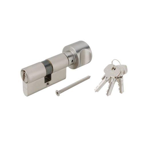 Ảnh thực tế ruột khóa 1 đầu chìa 1 đầu vặn Hafele 916.08.683, 71mm Đồng thau