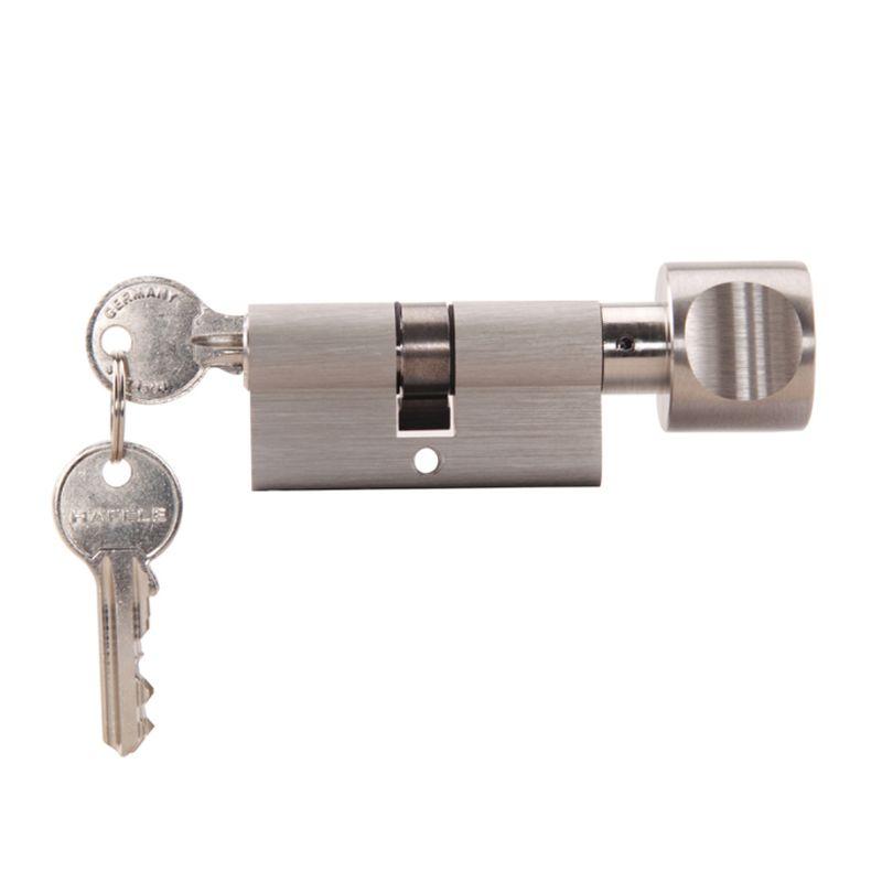 Ảnh thực tế ruột khóa 1 đầu chìa, 1 đầu vặn Hafele 916.96.311, 65mm Đồng thau Ảnh thực tế ruột khóa 1 đầu chìa, 1 đầu vặn Hafele 916.96.311, 65mm Đồng thau