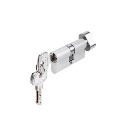 Ảnh thực tế ruột khóa 1 đầu chìa 1 đầu vặn oval Hafele 916.96.315
