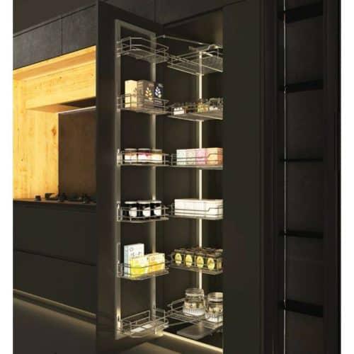 Ảnh tủ cao 6 tầng DOLCE Cucina 548.65.252 mạ chrome