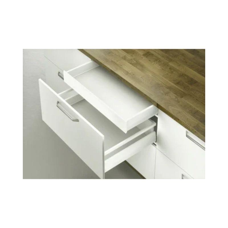 Bộ ngăn kéo Hafele 513.40.725 Matrix Box P50 VIS 16/92/1200/500mm trắng mờ Bộ ngăn kéo Hafele 513.40.725 Matrix Box P50 VIS 16/92/1200/500mm trắng mờ