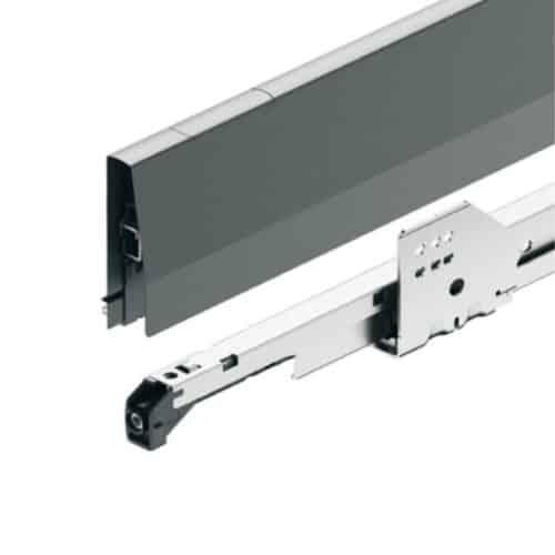 Bộ ngăn kéo Hafele 513.31.335 Matrix Box P50 16/115/1200/500 mm xám đậm 3 Bộ ngăn kéo Hafele 513.31.335 Matrix Box P50 16/115/1200/500 mm xám đậm