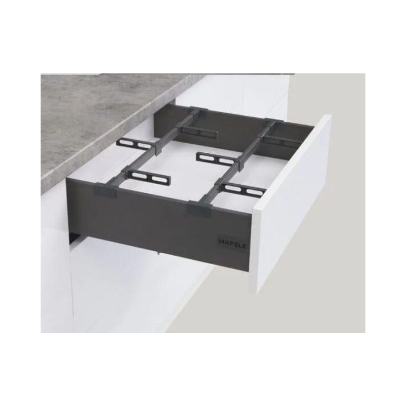 Bộ phụ kiện chia hộc tủ Hafele 552.49.729 Bộ phụ kiện chia hộc tủ Hafele 552.49.729
