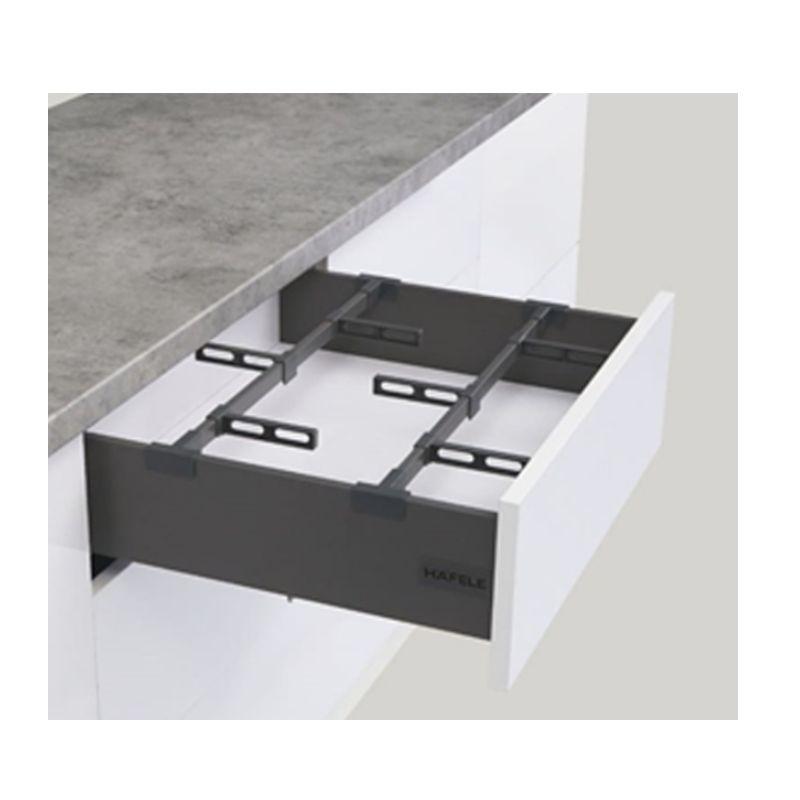 Bộ phụ kiện chia hộc tủ Hafele 552.55.315 Bộ phụ kiện chia hộc tủ Hafele 552.55.315